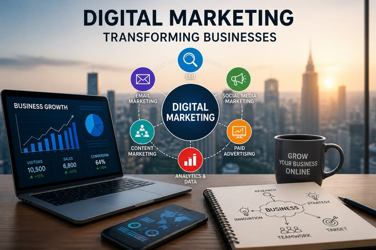 “How Digital Marketing is Transforming Businesses Today”